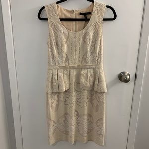 BCBGMaxAzria peplum dress